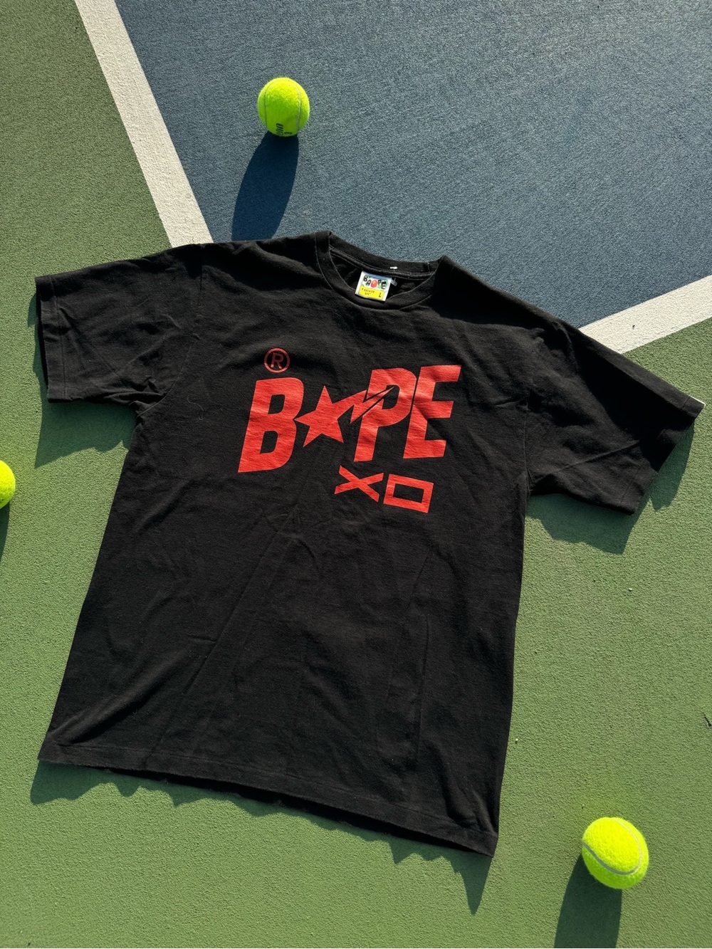 Bape XO STA Black Tee